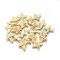 Tibetan Style Alloy Pendants, Lead Free and Cadmium Free, Bees, Golden Color, 14x16x2mm, Hole: 2mm