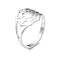Non-Tarnish 304 Stainless Steel Spider Web Adjustable Rings for Women, Stainless Steel Color, US Size 6 1/4(16.7mm)