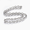 Non-Tarnish 304 Stainless Steel Cable Chains Necklaces, with Lobster Claw Clasps, Stainless Steel Color, 19.8 inch(50.2cm)