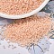 MIYUKI Delica Beads, Cylinder, Japanese Seed Beads, 11/0, (DB1512) Matte Opaque Light Peach, 1.3x1.6mm, Hole: 0.8mm, about 2000pcs/10g