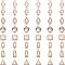 NBEADS 48 Pcs 8 Styles Clear Cubic Zirconia Charms, Shiny Geometry Teardrop Horse Eye Pendants Brass Inlaid Transparent Cubic Zirconia Charms for Jewelry Making