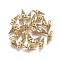 Alloy Pendants, Ice Cream, Antique Golden, Cadmium Free & Nickel Free & Lead Free, 18.5x7x4mm, Hole: 2mm