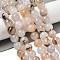 Natural Dendritic Agate Beads Strands, Round, 14mm, Hole: 0.8mm, about 28~29pcs/strand, 14.96~15.75''(38~40cm)