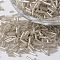 Transparent Colours Pearl Luster Plated Glass Bugle Beads, Round Hole, Light Grey, 6~7x1.5~2mm, Hole: 0.5mm, about 12500pcs/bag
