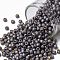 TOHO Round Seed Beads, Japanese Seed Beads, (PF568F) PermaFinish Light Amethyst Metallic Matte, 8/0, 3mm, Hole: 1mm, about 1110pcs/50g