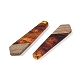 Подвески из смолы и дерева WOOD-F015-05A-2