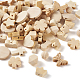 Необработанные деревянные бусины и подвески WOOD-TA0001-32-3