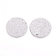Подвески из текстурированной нержавеющей стали 304 STAS-I098-01-25mm-P-2