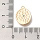 Латунные микро проложить кубического циркония подвески KK-U038-06G-3