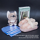 100шт термоусадочные пакеты из ПВХ ABAG-WH0051-06G-5