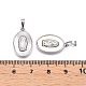 Подвески из латуни и ракушек KK-N254-208P-3