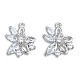 Подвески из латуни с прозрачным фианитом KK-N235-042P-2