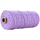 Хлопчатобумажные нитки для вязания поделок KNIT-PW0001-01-11-1