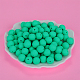 Круглые силиконовые фокусные бусины SI-JX0046A-30-3