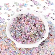 Picasso Baking Paint Glass Beads DGLA-T004-06M