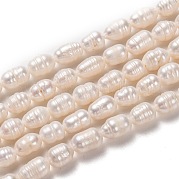 Нити из натурального культивированного пресноводного жемчуга PEAR-L033-64-01