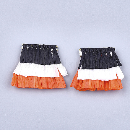 Подвеска из рафии с кисточкой FIND-T023-07-1