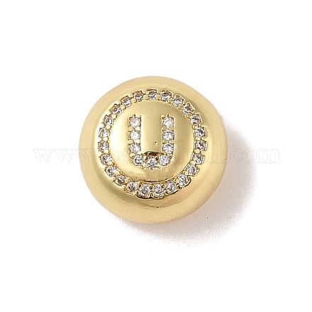 Подвески из латуни и кубического циркония KK-Z047-07G-U-RS-1
