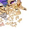 Stainless Steel Big Pendants, Mixed Shape, Mixed Color, 9~56x4.5~35.5x1.5~17mm, Hole: 1~12mm