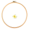 Wood Cross Stitch Embroidery Hoops, Embroidered Display Frame, Sewing Tools Accessory, BurlyWood, 295mm