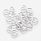Non-Tarnish 201 Stainless Steel Charms, Infinity Heart, Stainless Steel Color, 7x14x1.2mm