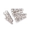 Tarnish Resistant 304 Stainless Steel Bead Caps, Stainless Steel Color, 22x9mm, Hole: 3mm, Inner Diameter: 9mm