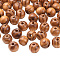 Original Color Natural Wood Beads, Round Wooden Spacer Beads for Jewelry Making, Undyed, Peru, 10mm, Hole: 3mm