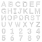 DICOSMETIC 288pcs 36 Styles 304 Stainless Steel Alphabet Charms Letter A-Z Pendants Number 0-9 Charms Initial Letter Charms Small Hole Charms for Jewelry Making,Hole:1mm