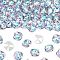Preciosa® MAXIMA Crystal Fancy Stones, Czech Crystal, 435 36 132 Cushion Square, Aluminium Layer, 00030 265 Vitrail Light, 12x12mm