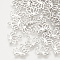 Brass Charms, Cut-Out, Nickel Free, Real Platinum Plated, Lotus, 10x12x1mm, Hole: 1mm
