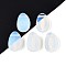 Opalite Pendants, Teardrop Charms, 29.5~30.5x19.5~20.5x8~11mm, Hole: 2~3mm