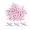 Polyester Costume Accessories, Bowknot, Pink, 16x19x3mm