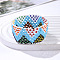 Bohemian Style Glass Seed Beaded Bracelets for Women, Triangle, Colorful, 6-3/4 inch(17cm)