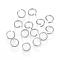 Tarnish Resistant 304 Stainless Steel Jump Rings, Open Jump Rings, Stainless Steel Color, 21 Gauge, 5x0.7mm, Inner Diameter: 3.5mm