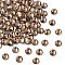 Preciosa® Crystal Hotfix Flatback Stones, Czech Crystal, Round(438 11 612 Chaton Rose VIVA 12 ®), 10330 Lt.Col.Topaz, SS8(2.3~2.5mm)