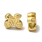 304 Stainless Steel European Beads, Large Hole Beads, Bicycle, Golden, 12.5x10x5.5mm, Hole: 4mm