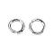 Tarnish Resistant 304 Stainless Steel Jump Rings, Open Jump Rings, Stainless Steel Color, 6x1.2mm, Inner Diameter: 3.6mm