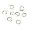 304 Stainless Steel Jump Rings, Round Ring, Open Jump Rings, Stainless Steel Color, 7x0.8mm, Inner Diameter: 5.7mm