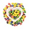 Dyed Gemstone Beads, No Hole/Undrilled, Chip, Mixed Color, 7.5~19.5x6.5~11x3.5~9.5mm