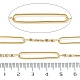 Прямоугольник из нержавеющей стали 304 с цепями Lumachina CHS-C015-02C-G-3