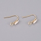 Латунные крючки для сережек KK-L198-013G-1