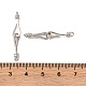 Латуни крюка и S-крючок застежки KK-U016-04P-4