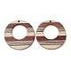 Подвески из дерева венге WOOD-F013-03-2