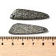 Натуральный пирит подвески G-L617-H05-10x40mm-3