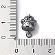 Латунные магнитные застежки с перемычкой KK-F867-39B-4