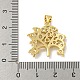 Латунные микро проложить кубического циркония подвески KK-N254-125G-3