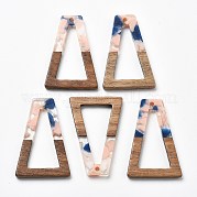 Подвески из смолы и ореха FIND-R051-03G