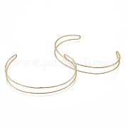 Латунные браслеты из манжеты KK-S354-279-NF