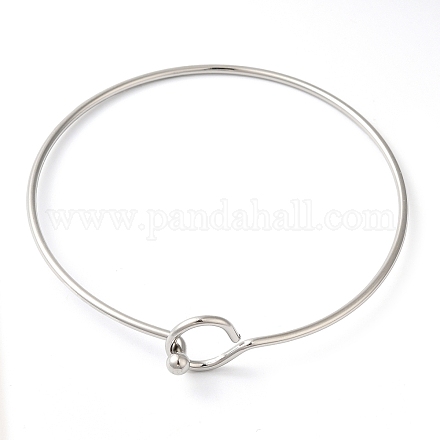 Браслеты-зажимы Torque из нержавеющей стали 304 BJEW-I317-01P-1