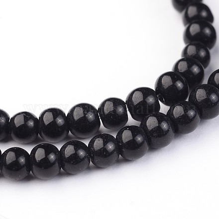 Стекло круглые бусины нити GLAA-O005-A02-3mm-1